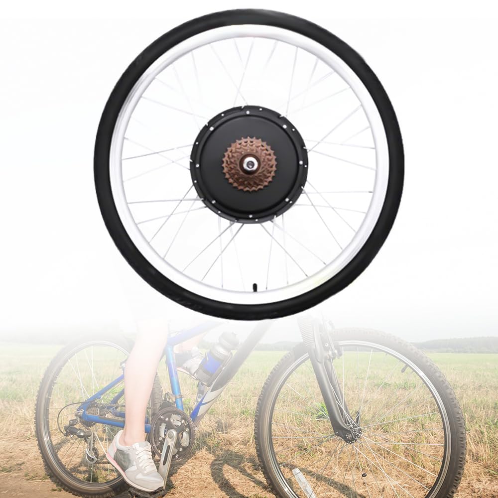 DHQCQL 26" E Bike Conversion kit, 36V 500W E-Bike Umbausatz, Fahrrad Motor Kit für Hinterrad, Integrierte Controller, LCD Anzeige, PAS Sensor - Image 4
