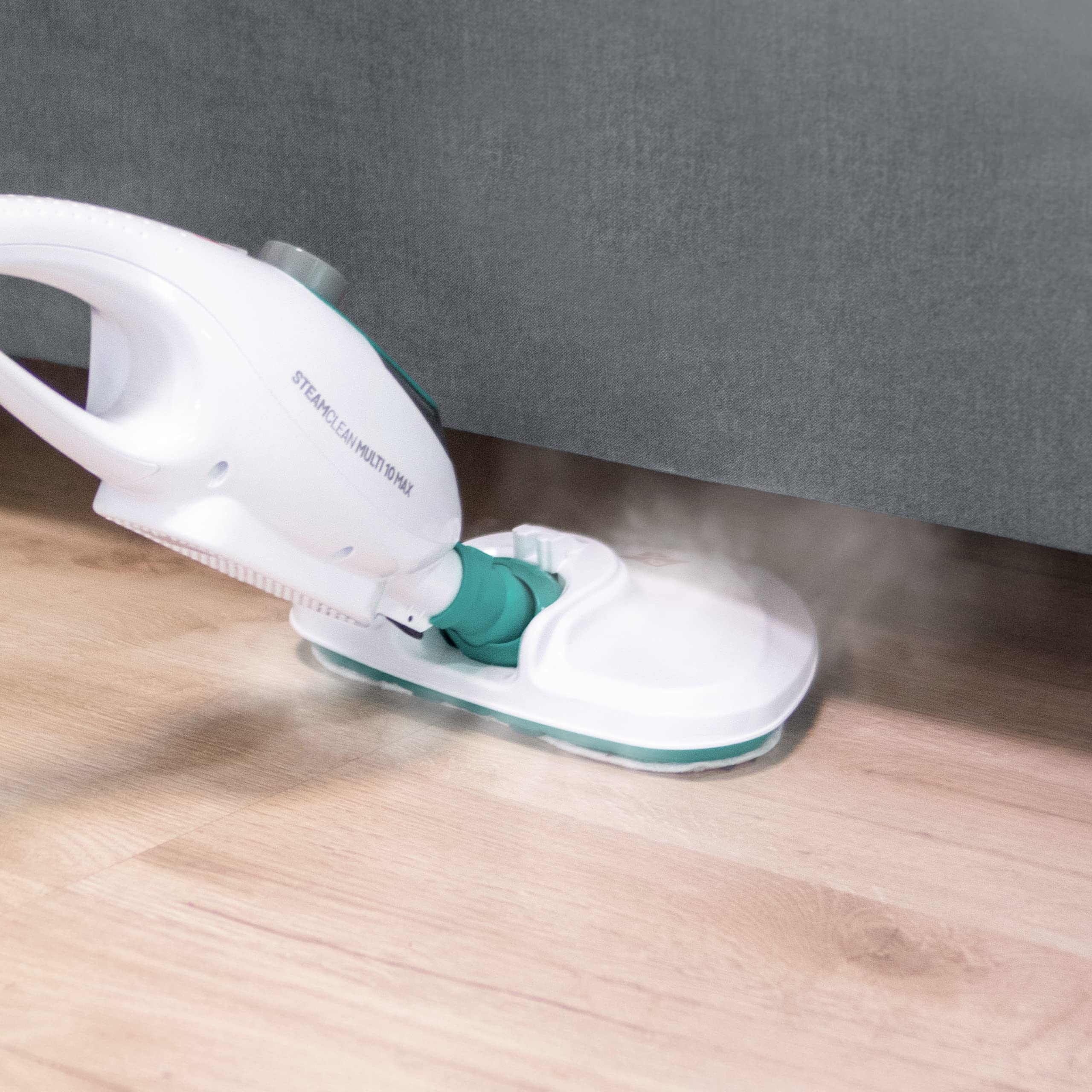 Di4 Dampfreiniger Steamclean Multifunktion 10 in 1, 1500W, Reiniger Handgerät und Dampfmop, Düsen und Mikrofaserbezug, für alle Böden, ideal für Teppich, ECO-Reinigung, Amazon-Exklusiv - Image 4