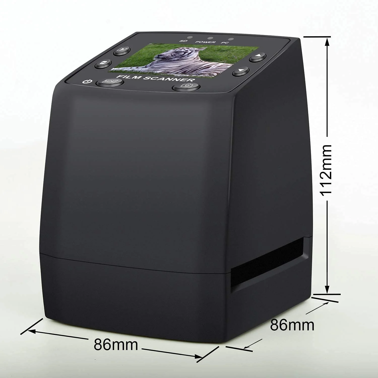 DIGITNOW! Diascanner Konvertiert 35mm / 135 Negative und Dia zu Digital JPEG, Filmscanner mit hoher Auflösung von 1800 DPI, kein Computer erforderlich - Image 4