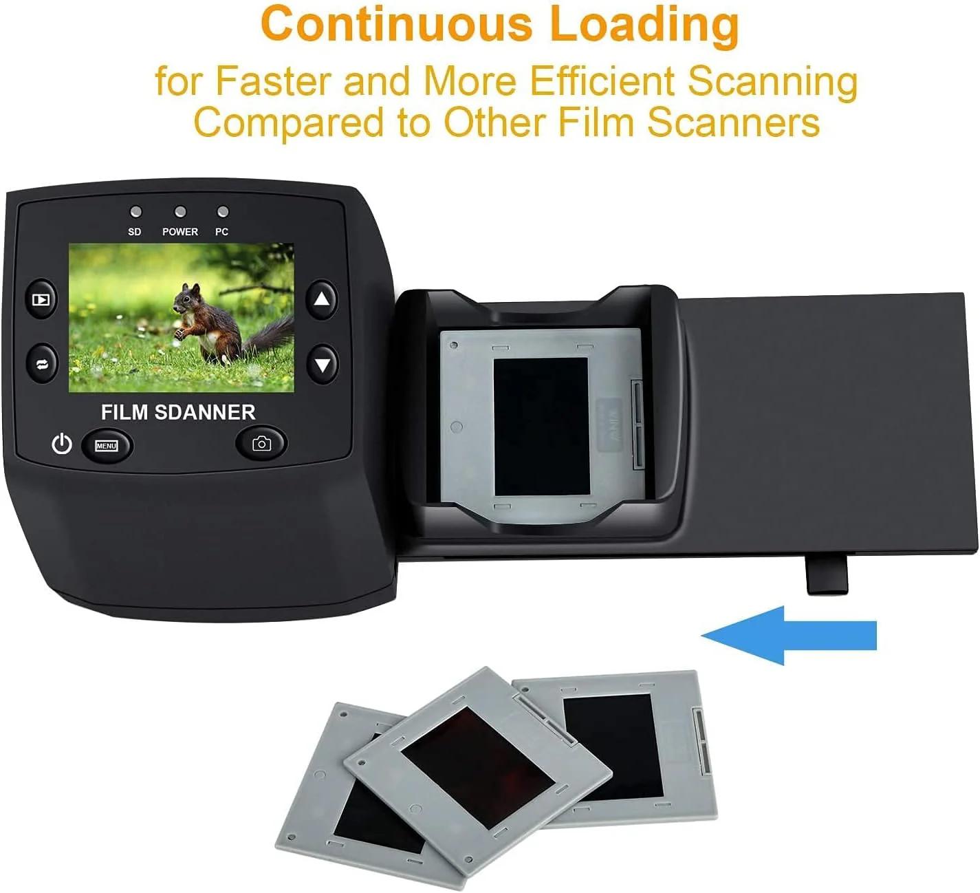 DIGITNOW! Diascanner Konvertiert 35mm / 135 Negative und Dia zu Digital JPEG, Filmscanner mit hoher Auflösung von 1800 DPI, kein Computer erforderlich - Image 8