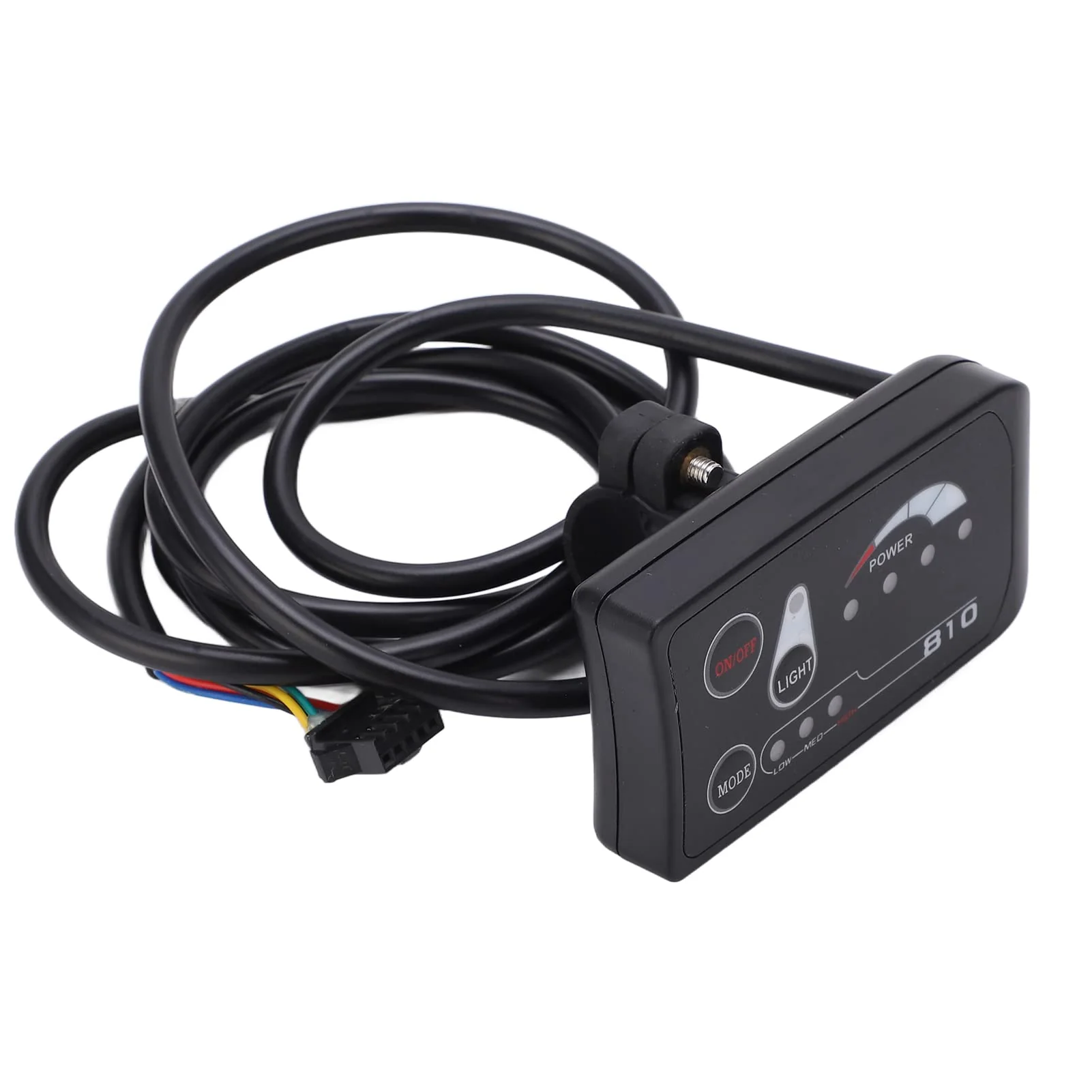Dilwe 36V 48V LED S810 Elektrofahrrad-Display, Einstellungen Anpassen Gangspeicher Elektrofahrrad LED-Anzeigefeld f¨¹r Elektrofahrrad-RollerElectric refitting Accessories - Image 2