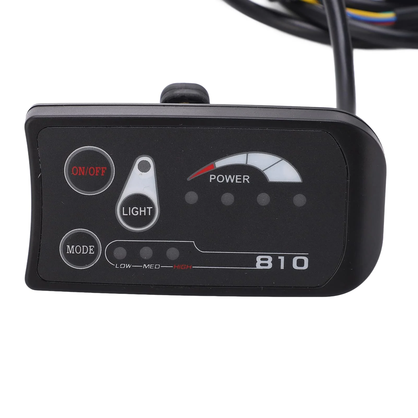 Dilwe 36V 48V LED S810 Elektrofahrrad-Display, Einstellungen Anpassen Gangspeicher Elektrofahrrad LED-Anzeigefeld f¨¹r Elektrofahrrad-RollerElectric refitting Accessories - Image 3