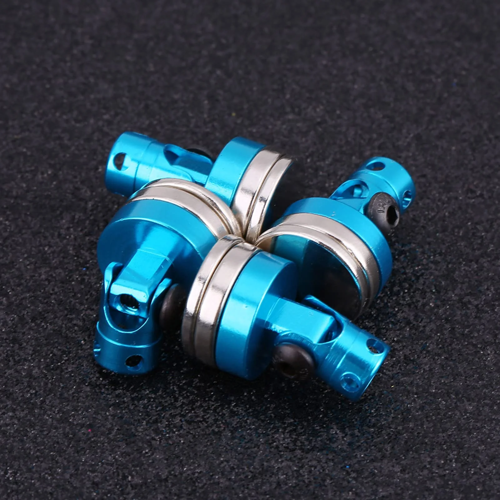 Dilwe 4Pcs RC magnetische, Metall magnetische Shell Körper Beitrag für CC01 / AXIAL / SCX10 HSP 02010 1:10 Auto - Image 5