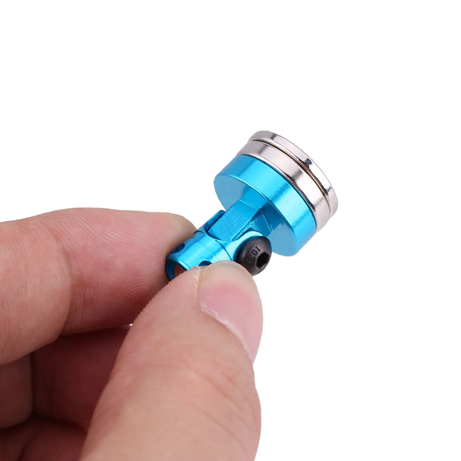 Dilwe 4Pcs RC magnetische, Metall magnetische Shell Körper Beitrag für CC01 / AXIAL / SCX10 HSP 02010 1:10 Auto - Image 8