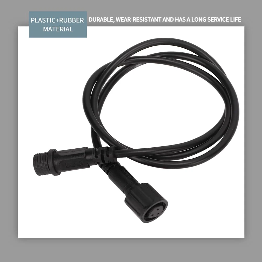 Dilwe E-Fahrrad Verlängerungskabel, für Geschwindigkeitssensor, 3-polig, Buchse auf Stecker, Verlängerungskabel für BBS01, BBS02, BBHD, mittlerer Antriebsmotor(60cm) - Image 7