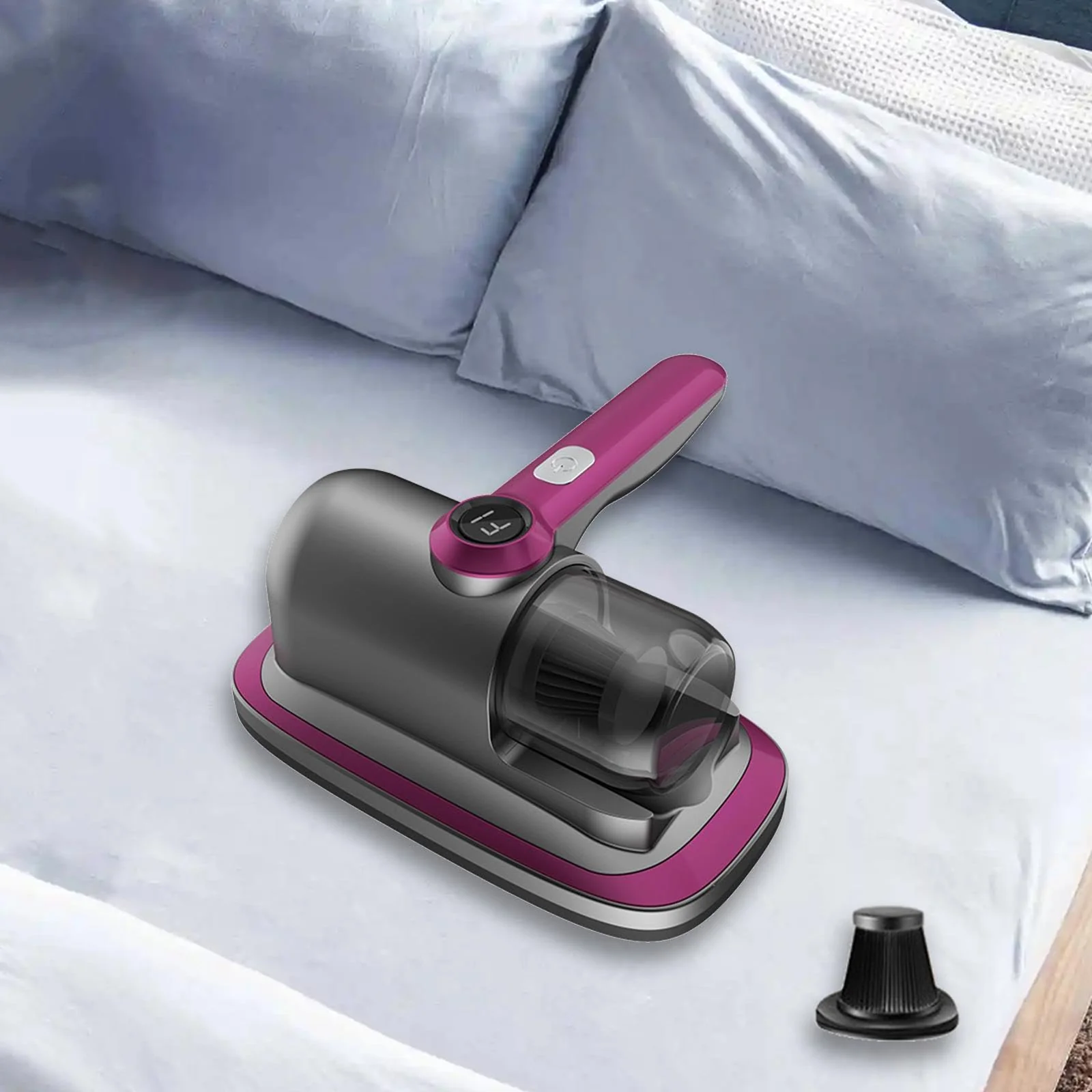 DimyFew Matratzenreinigungsgerät mit Handvakuumfunktion für Sofa, Grauviolett - Image 3