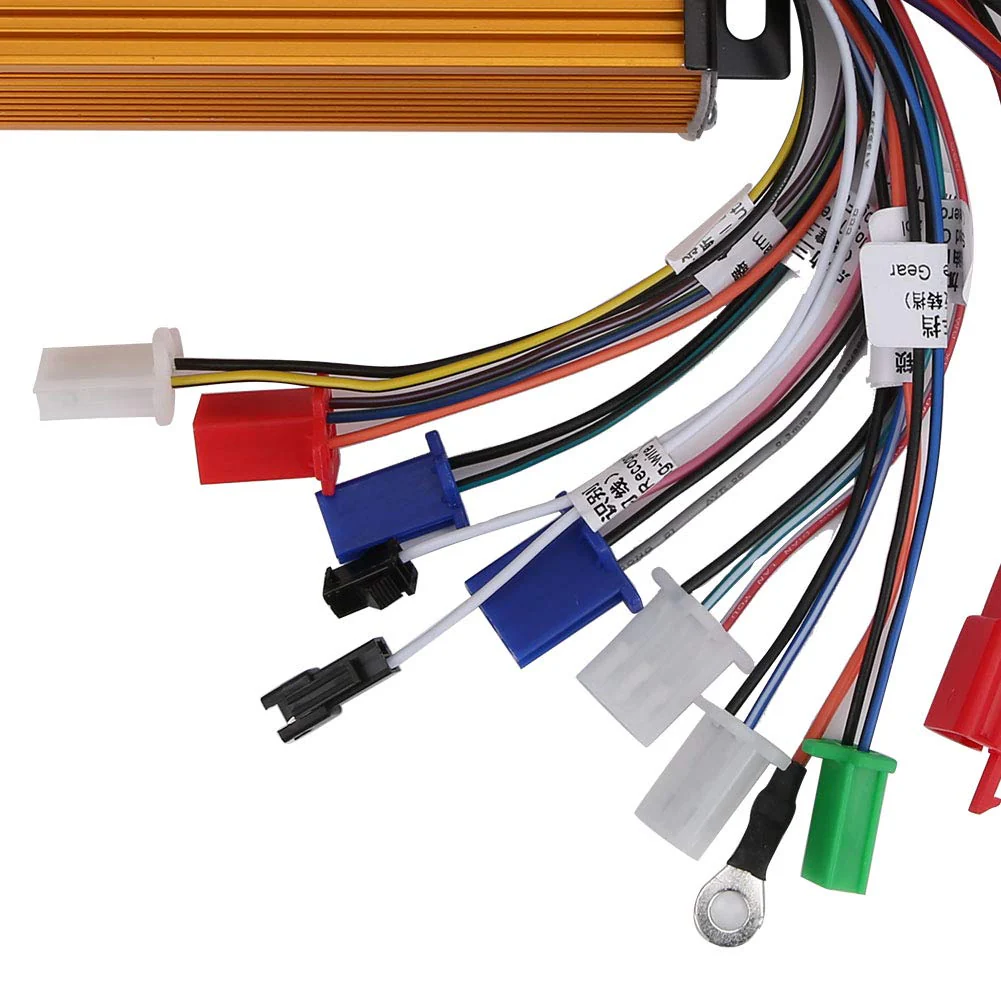 Dioche E-Bike Brushless Speed Motor Controller 12 Tube Three-Mode Sinusoid für Elektroroller 48V 60V 64V 72V 1000W-1500W Fahrrad Brushless Controller Kit - Image 8