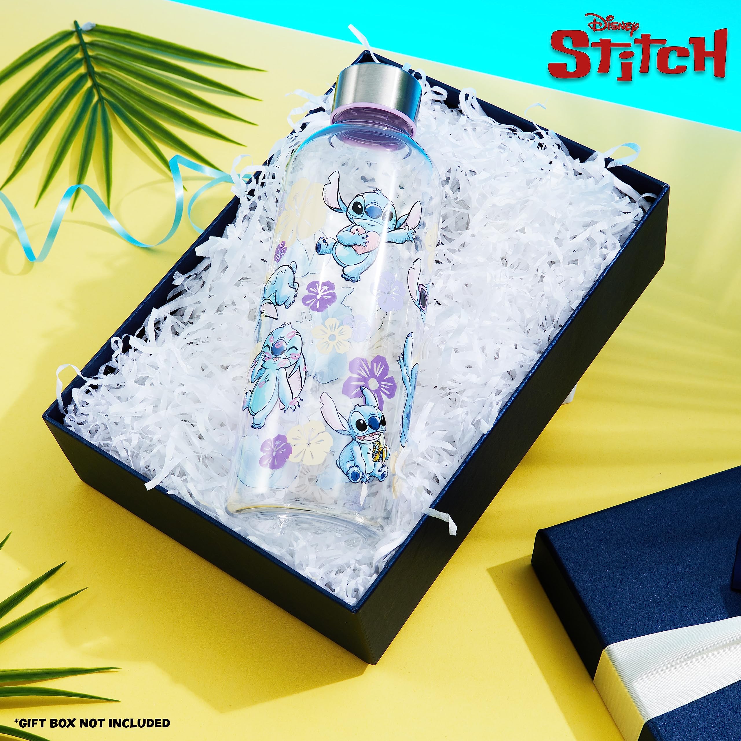 Disney Lilo und Stitch Trinkflasche mit Schraubdeckel Auslaufsicher 850ml Fassungsvermögen Auslaufsichere Wasserflasche - Image 6