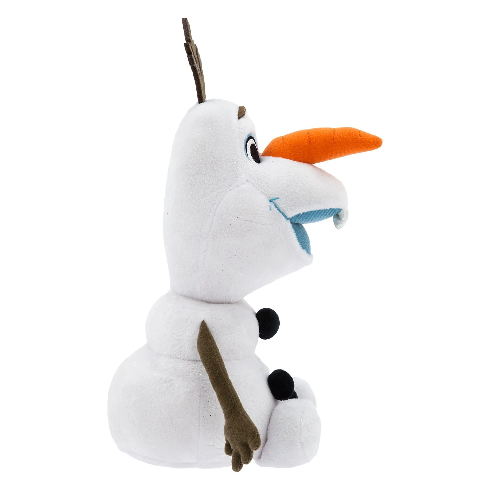 Disney Store Official - Die Eiskönigin - Olaf - Kuschelpuppe - 38 cm/15" - Kuscheliger gefüllter Schneemann für Kinder - Plüsch-Zeichentrickfigur mit Satinzahn und funkelnden Schneeflockenakzenten - Image 5