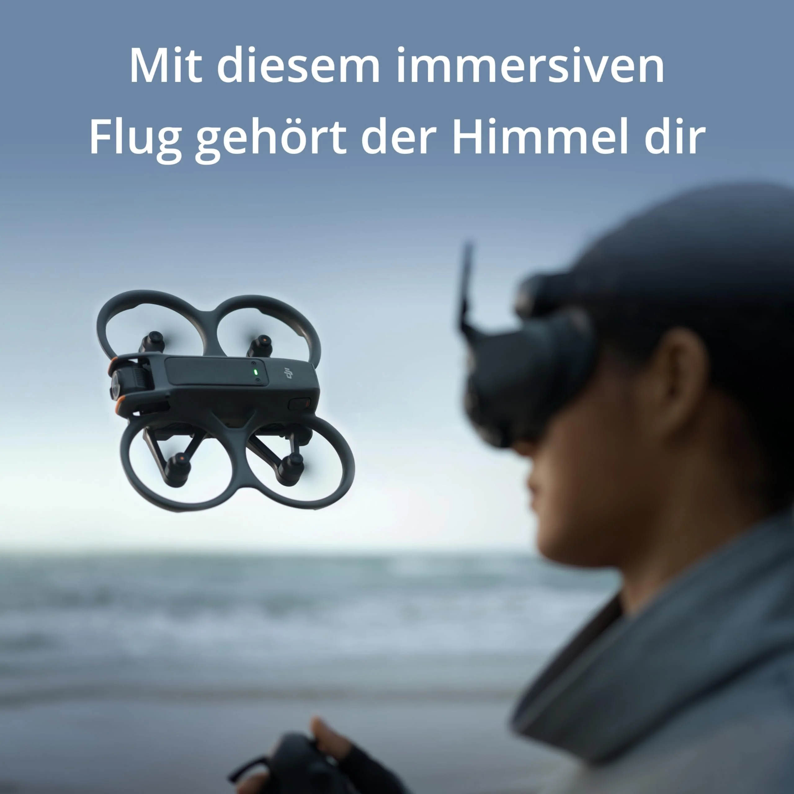 DJI Avata 2 Fly More Combo Bundle (3 Akkus), FPV-Drohne mit 4K-Kamera, 69 Minuten max. Flugzeit, Akrobatik auf Tastendruck, Kameradrohne mit Goggles 3 und RC Motion 3, mit Propellerschutz - Image 6