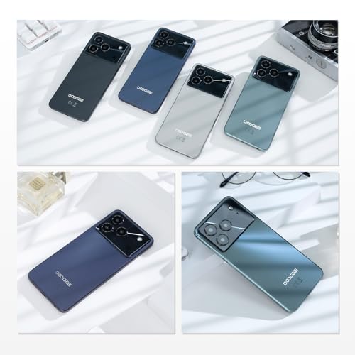 DOOGEE Note 56 Plus AI Android 16 Smartphone Ohne Vertrag, 48GB+256GB/2TB TF, Handy ohne vertrag 50MP AI Kamera, T7225 Octa Core 6150mAh Akku Handy, 6.56" HD+ 90Hz, Widevine L1/NFC/Face/Fingerabdruck - Image 4
