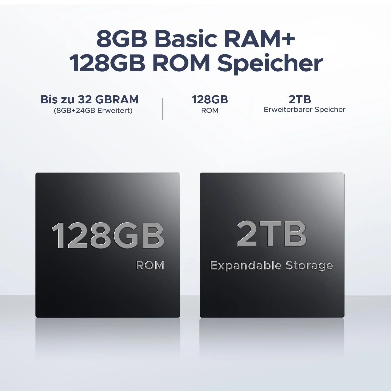 DOOGEE Note 58 Android 16 Smartphone Ohne Vertrag, 6250mAh, 32 (8+24) GB+128GB/2TB TF Handy, 6.75" HD+ IPS T7250 Octa Core Handy Günstig, 16MP+8MP, Dual SIM 4G Simlockfreie Handys, OTG, GPS, Face ID - Image 10