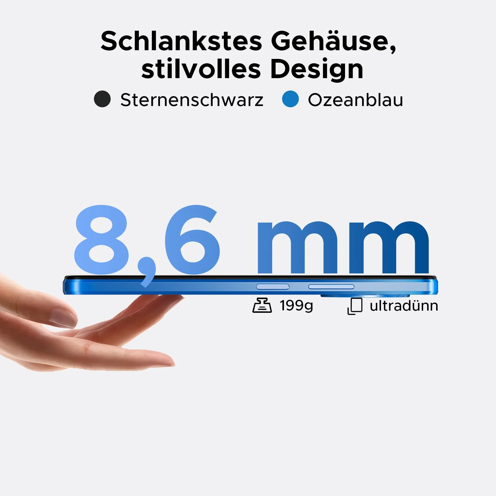 DOOGEE Note 59 5G Smartphone Ohne Vertrag Android 15, 32GB+128GB/2TB TF, 6250mAh, 6.75" HD+ 120Hz, T8200 Octa Core Handy Günstig, 16MP+8MP, Dual SIM Simlockfreie Handys, OTG/Face ID/NFC/Widevine L1 - Image 3