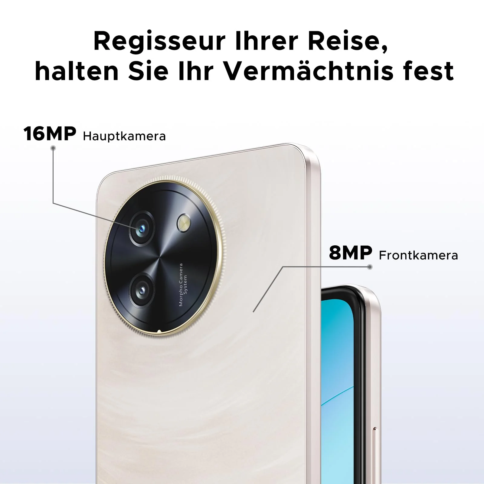 DOOGEE Note 59 Pro 5G Android 16 Handy Ohne Vertrag, 32 GB RAM + 256 GB ROM/TF 2 TB, 6250mAh Akku Smartphone, 120 Hz Display + 6,75 Zoll HD, 16 MP AI Kamera, 4K Video/NFC/Dual SIM/Face ID/Widevine L1 - Image 4