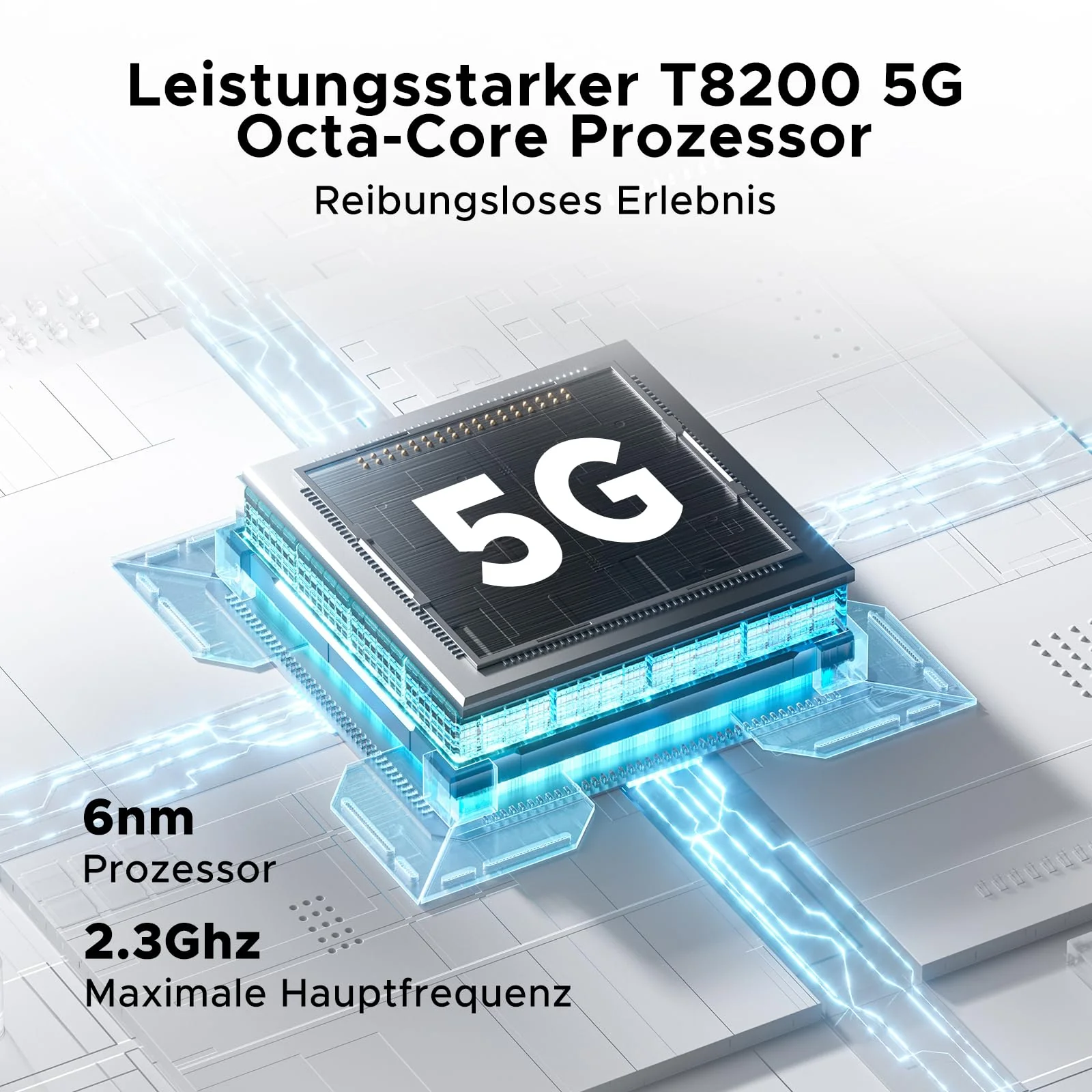 DOOGEE Note 59 Pro 5G Android 16 Handy Ohne Vertrag, 32 GB RAM + 256 GB ROM/TF 2 TB, 6250mAh Akku Smartphone, 120 Hz Display + 6,75 Zoll HD, 16 MP AI Kamera, 4K Video/NFC/Dual SIM/Face ID/Widevine L1 - Image 9