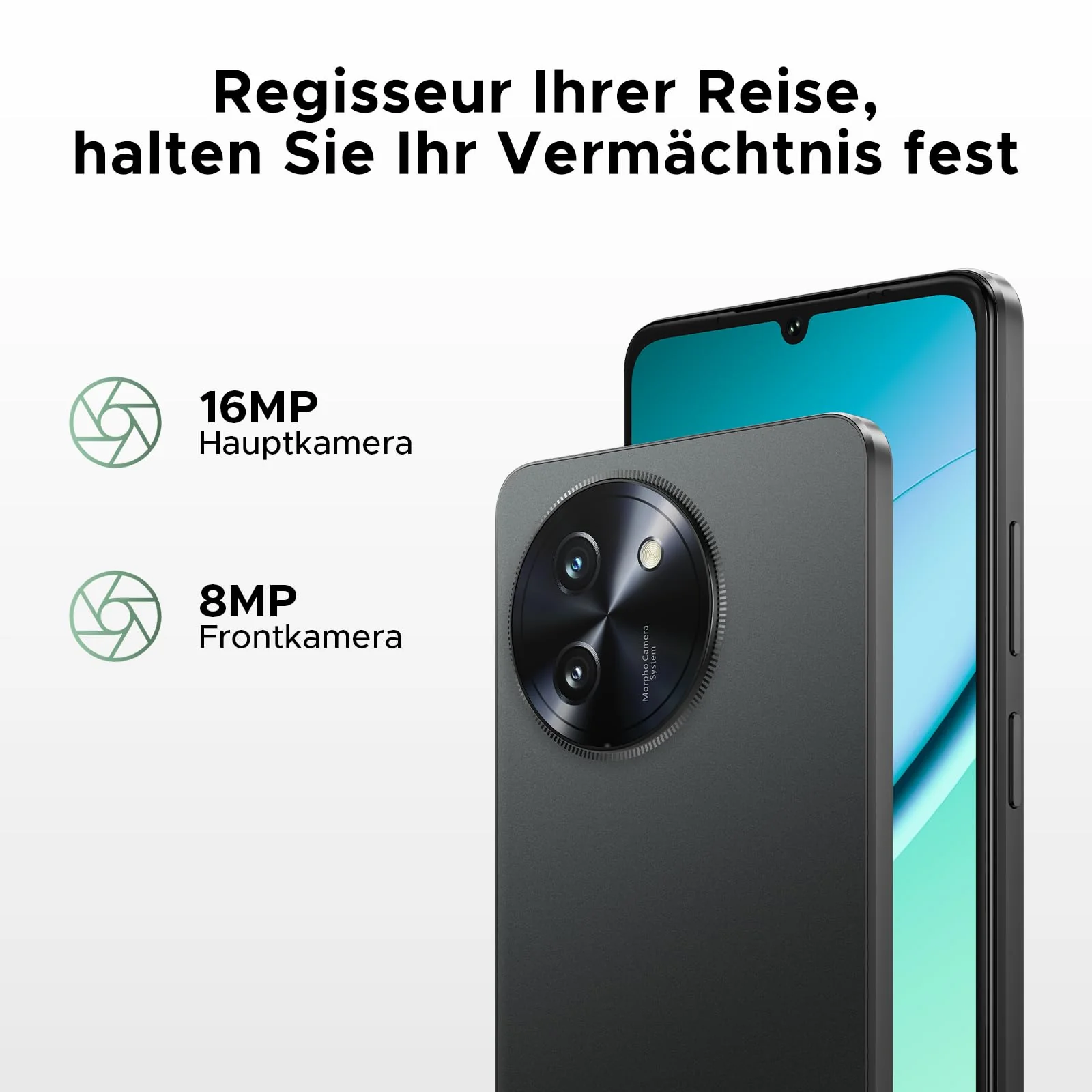 DOOGEE Note 59 Pro 5G Handy Ohne Vertrag, 32 GB RAM + 256 GB ROM/TF 2 TB, 6250mAh Akku Smartphone, 120 Hz Display + 6,75 Zoll HD, 16 MP AI Kamera, 4K Video/NFC/Dual SIM/Face ID/Widevine L1 - Image 2