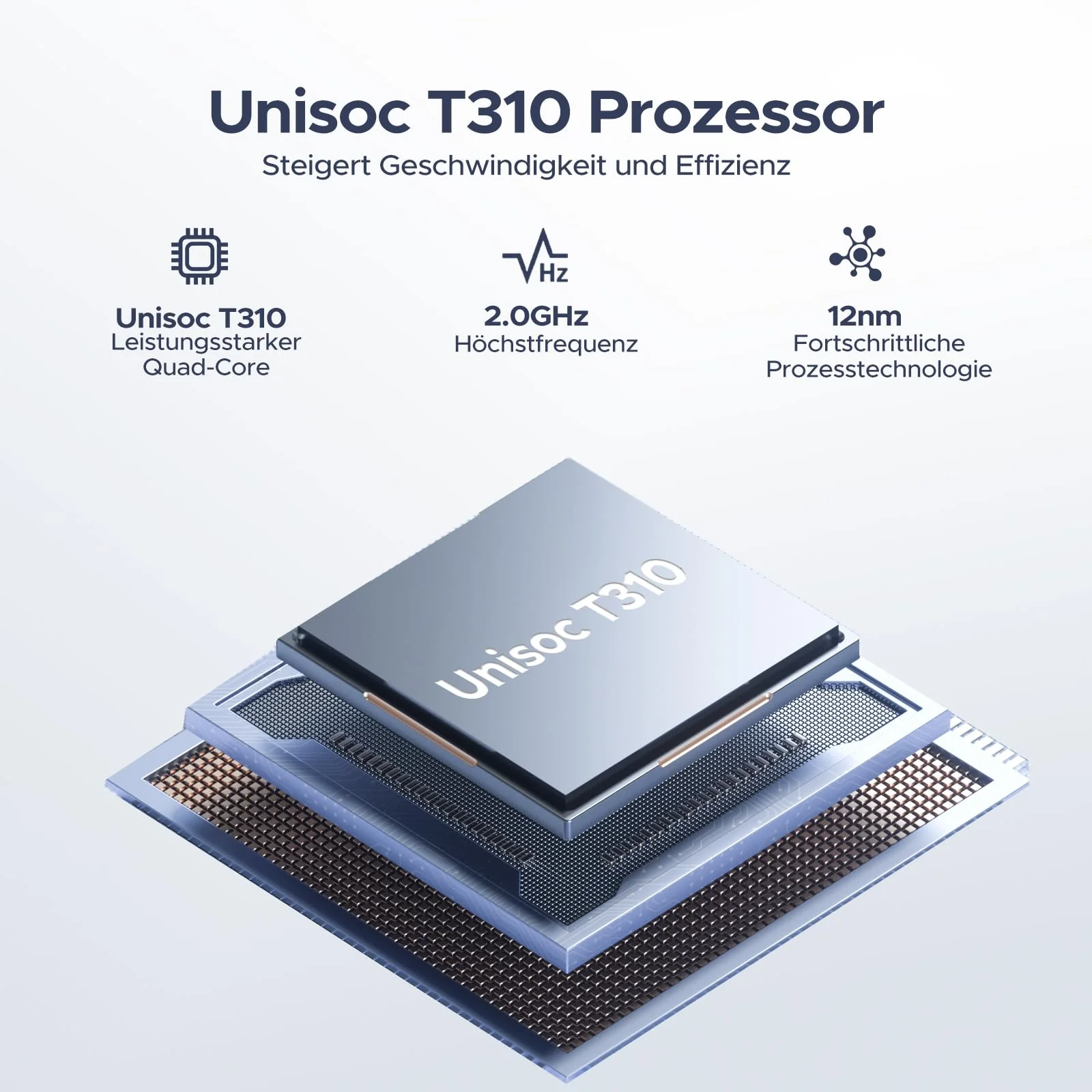 DOOGEE Tab A9 Pro Android 15 Tablet 10 Zoll 20GB RAM + 128GB ROM(2TB TF) Unisoc T310 6580mAh 8MP + 5MP Tablet mit Tastatur, Stift, Maus, Hülle, Schutzfolie/Face ID/ 5G WiFi/ 3,5mm Kopfhörerbuchse - Image 7