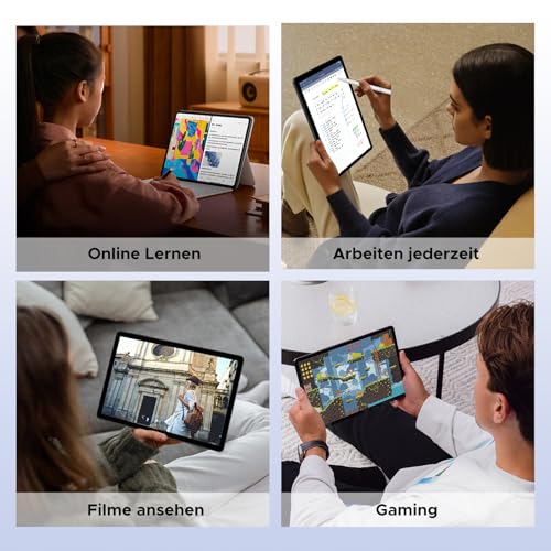 DOOGEE Tab G6 Android 16 Tablet 11 Zoll, 30GB RAM + 256GB ROM Tablet mit SIM Card Slot, 90Hz Display, Unisoc T7250 8000mAh Akku Tablets PC, Widevine L1, 13MP, 4G LTE, 3,5mm Audio/5G WiFi/Face ID/GPS - Image 2