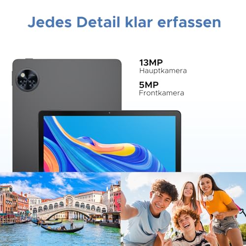 DOOGEE U11 Pro Android 16 Tablet 11 Zoll Gemini AI, 30GB+256GB (2TB TF), 8580mAh, 90Hz Display, WiFi 5, T7200 Octa Core Tablets PC, 13MP+5MP, Tablet mit Tastatur, Stift, Maus, Hülle - Image 3