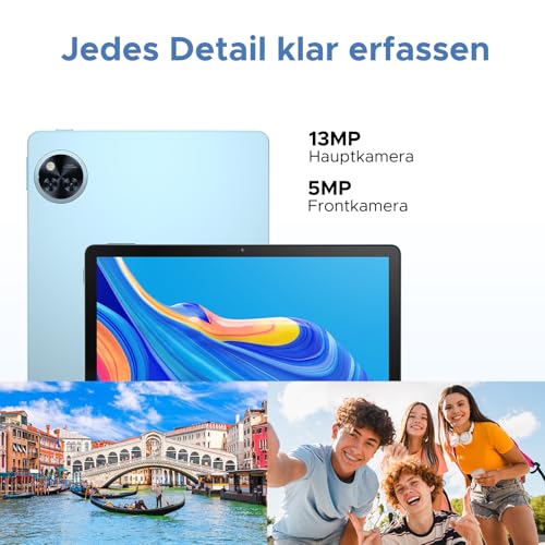 DOOGEE U11 Pro Android 16 Tablet 11 Zoll Gemini AI, 30GB+256GB (2TB TF) Gaming Tablets, 8580mAh, 90Hz Display, WiFi 5, T7200 Octa Core, 13MP+5MP, Tablet mit Tastatur, Stift, Maus, Hülle [2025] - Image 3