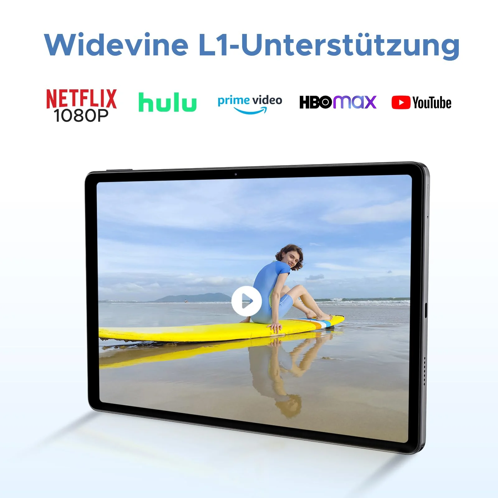 DOOGEE U11 Pro Android 16 Tablet 11 Zoll Gemini AI, 30GB+256GB (2TB TF) Gaming Tablets, 8580mAh, 90Hz Display, WiFi 5, T7200 Octa Core, 13MP+5MP, Tablet mit Tastatur, Stift, Maus, Hülle [2025] - Image 4