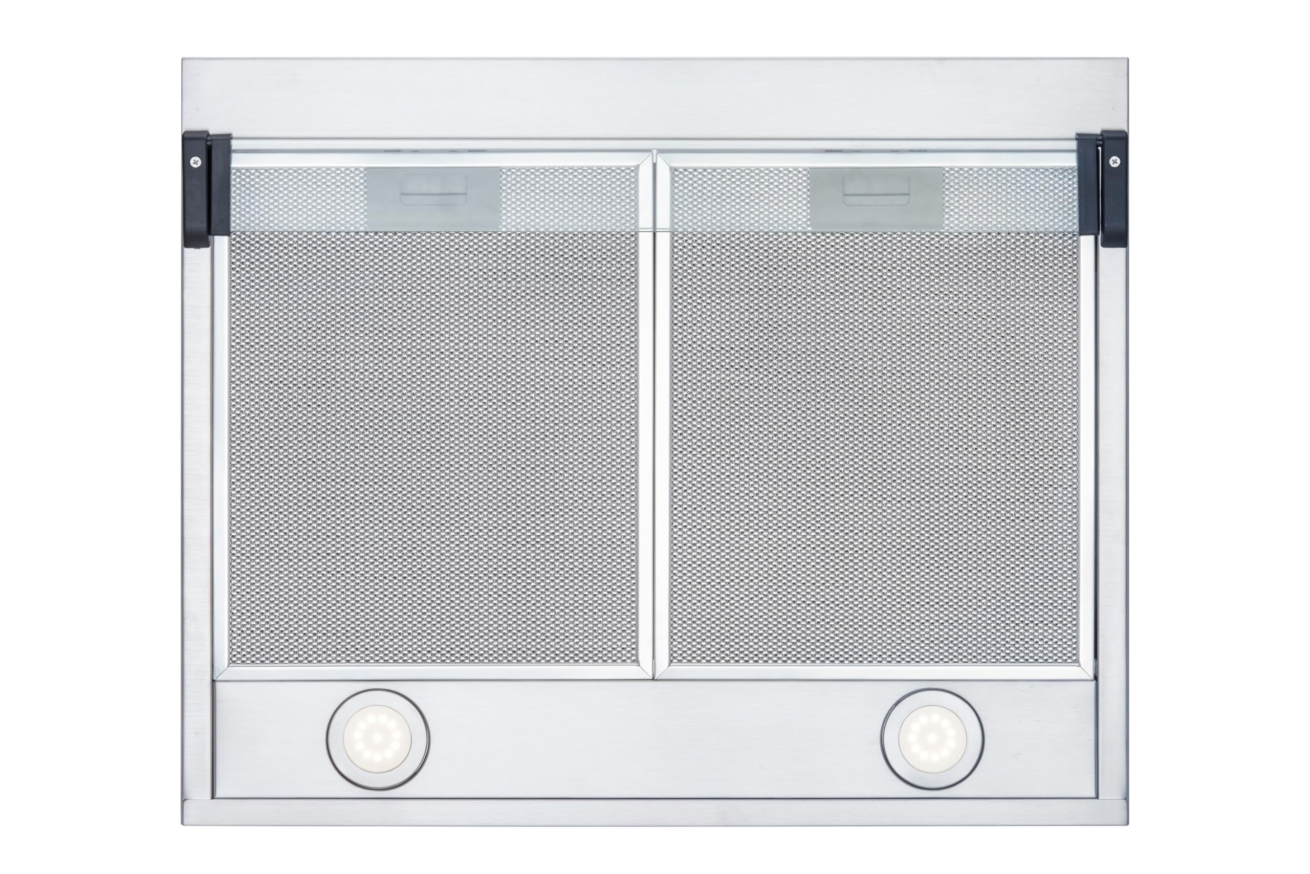 Doppelmotor Design Unterbau-Dunstabzugshaube NEG15-TDLS+ (Edelstahl, silber), Glas-Front mit Sensor Touch, 384 m³/h Umwälzleistung, Nachlauffunktion, Abluft und Umluftbetrieb - Image 8
