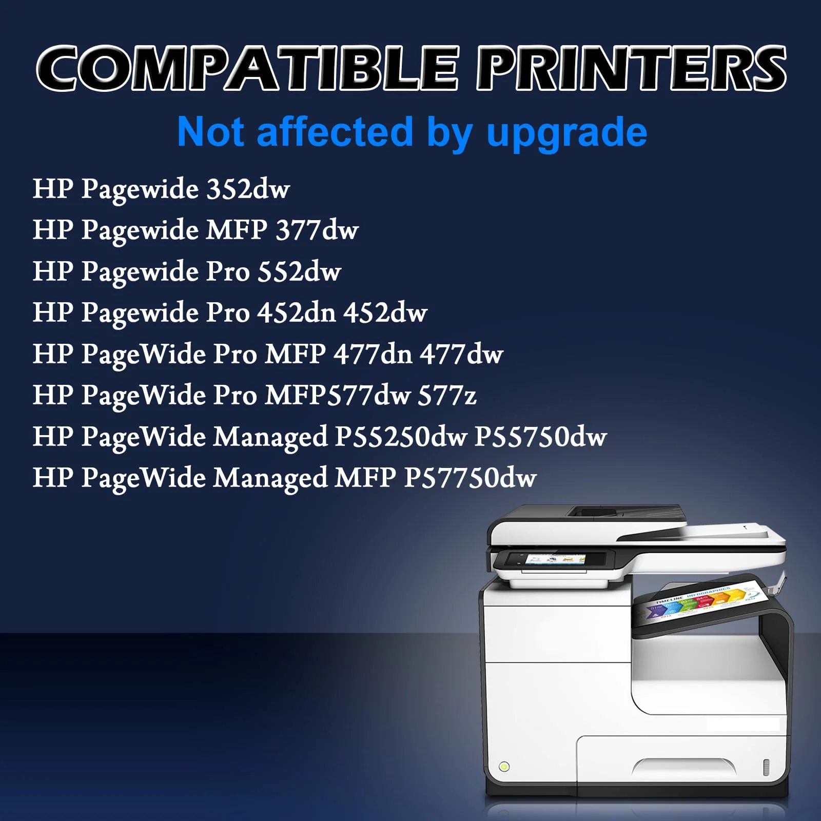 DOUBLE D 913A Magenta für HP 913A Magenta kompatibel mit HP PageWide Pro 477dw 477dn Pro 377dw 377dn Pro 352dn 452dn MFP 477dw MF 552dw 577dw MFP 577z MFP P55250dw MFP P57750dw - Image 5