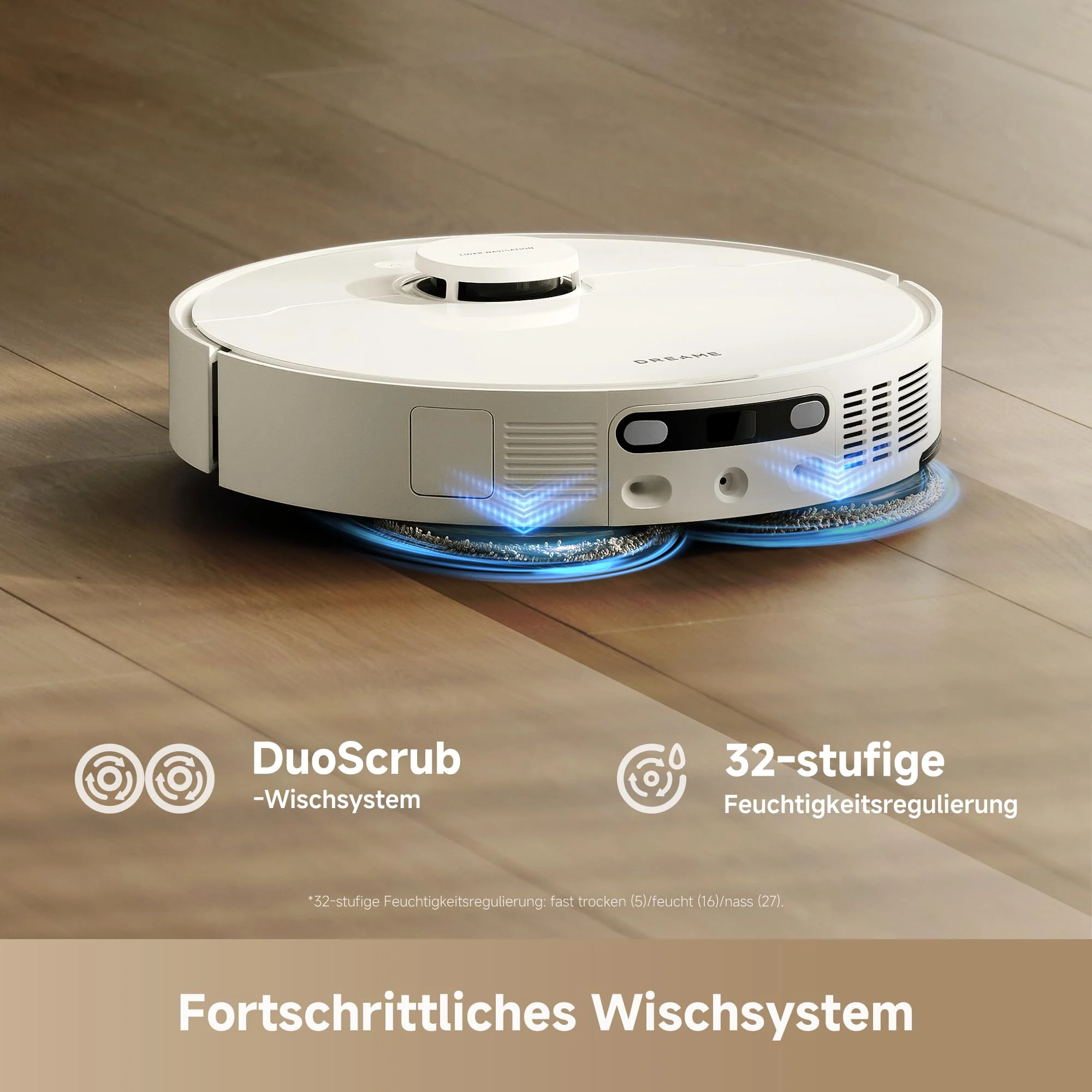 DREAME L10s Ultra Gen 3 Kit staubsauger mit wischfunktion mit einer Saugkraft von 25.000 Pa, Seitenbürste und Mopp ausfahrbar, selbstreinigende All-in-One-Dockingstation, Steuerung per App und Sprache - Image 8
