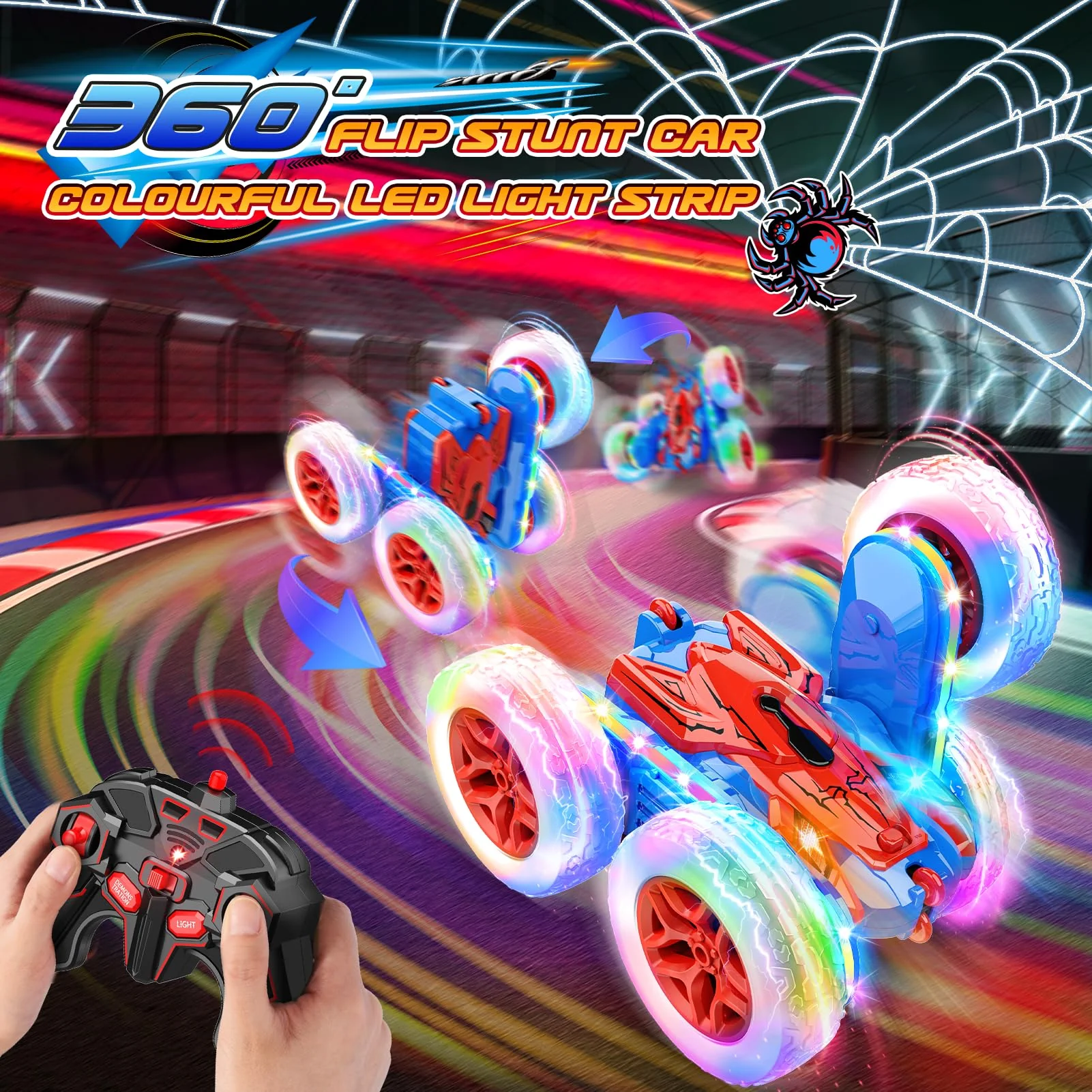 Dreamlandia Ferngesteuertes Auto ab 3 4 5 6 7 8 9 Jahre, Spielzeug ab 3-10 Jahre Junge Mädchen Geschenk Mädchen Junge Kinder 3-10 Jahre Spiele Kinderspielzeug ab 3 4 5 Jahre Rc Auto Monstertruck - Image 7