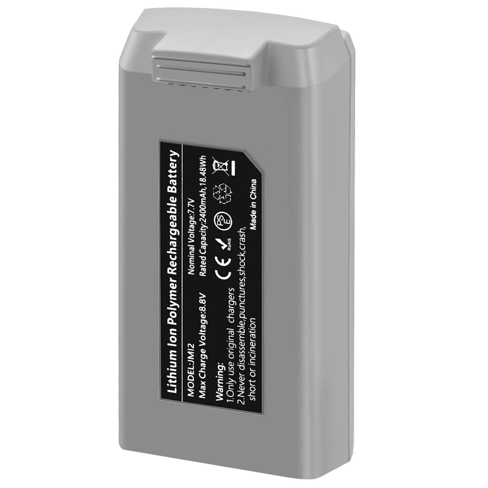 Dregin Mini 2 Akku, 2400mAh 7.7V Intelligent Flight Akku für DJI Mini 2 / SE / 2 SE / 4K Drohne