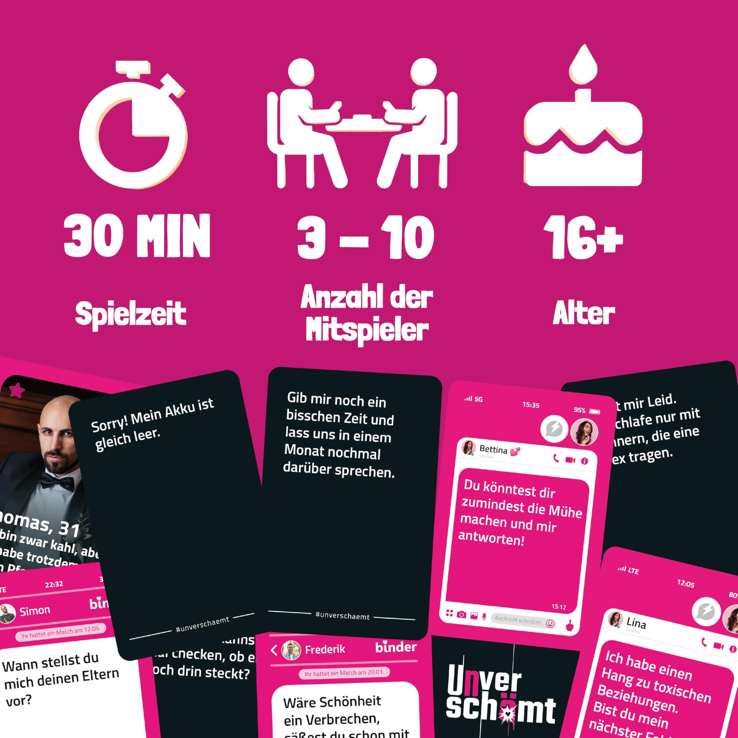 Dreister UNVERSCHÄMT Gesellschaftsspiele für Erwachsene - Freundschaft Plus - Designed in Deutschland - Kartenspiel mit 480 Karten - Partyspiele/Spiele für Erwachsene - Ideale Geschenkidee - Image 6