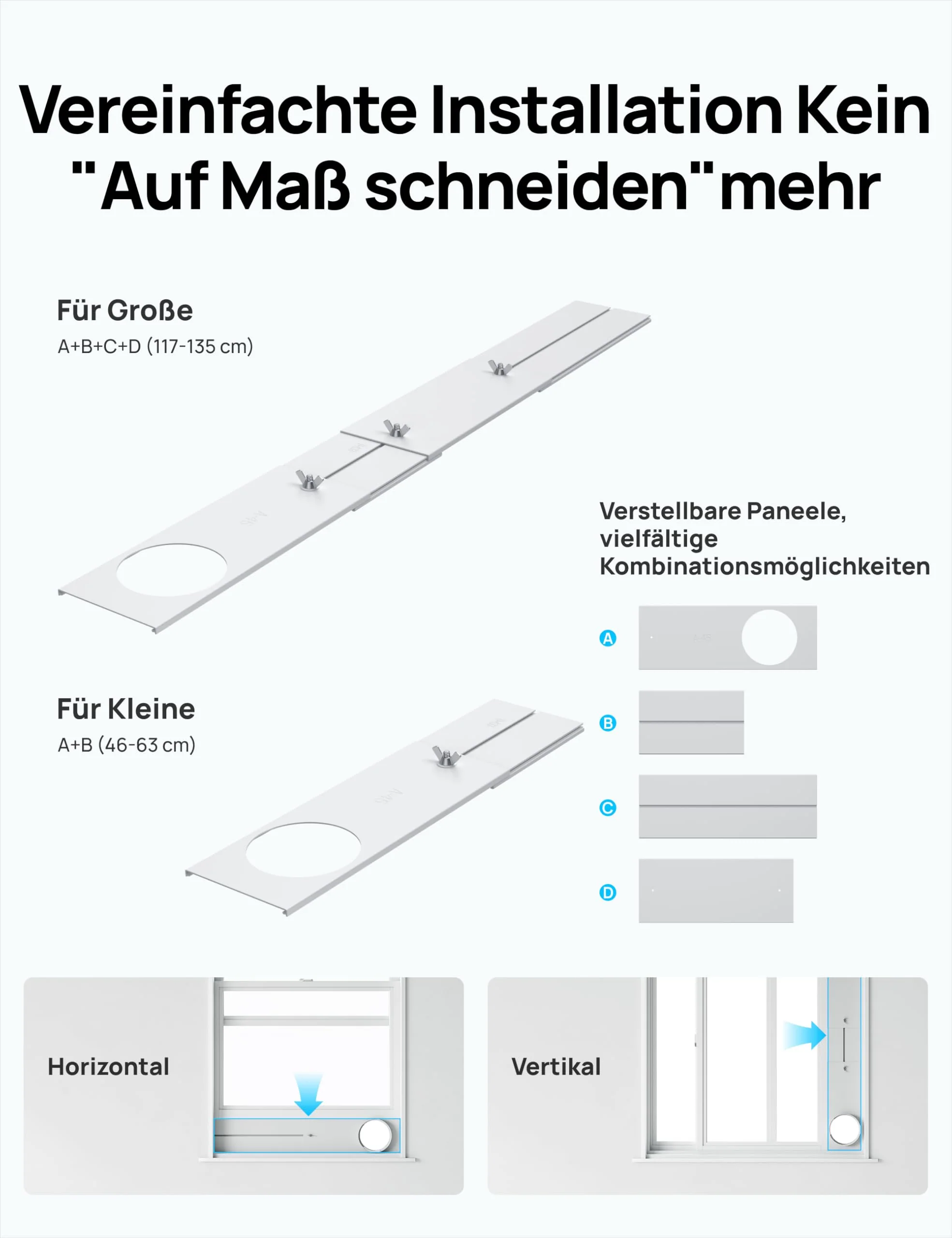 Dreo Tragbare Klimaanlagen, 12.000 BTU Klimaanlage für Schlafzimmer mit abflussfreier Kühlung, APP/Stimme/Fernbedienung, 24h Timer mit Ventilator & Luftentfeuchter, AC516S - Image 8
