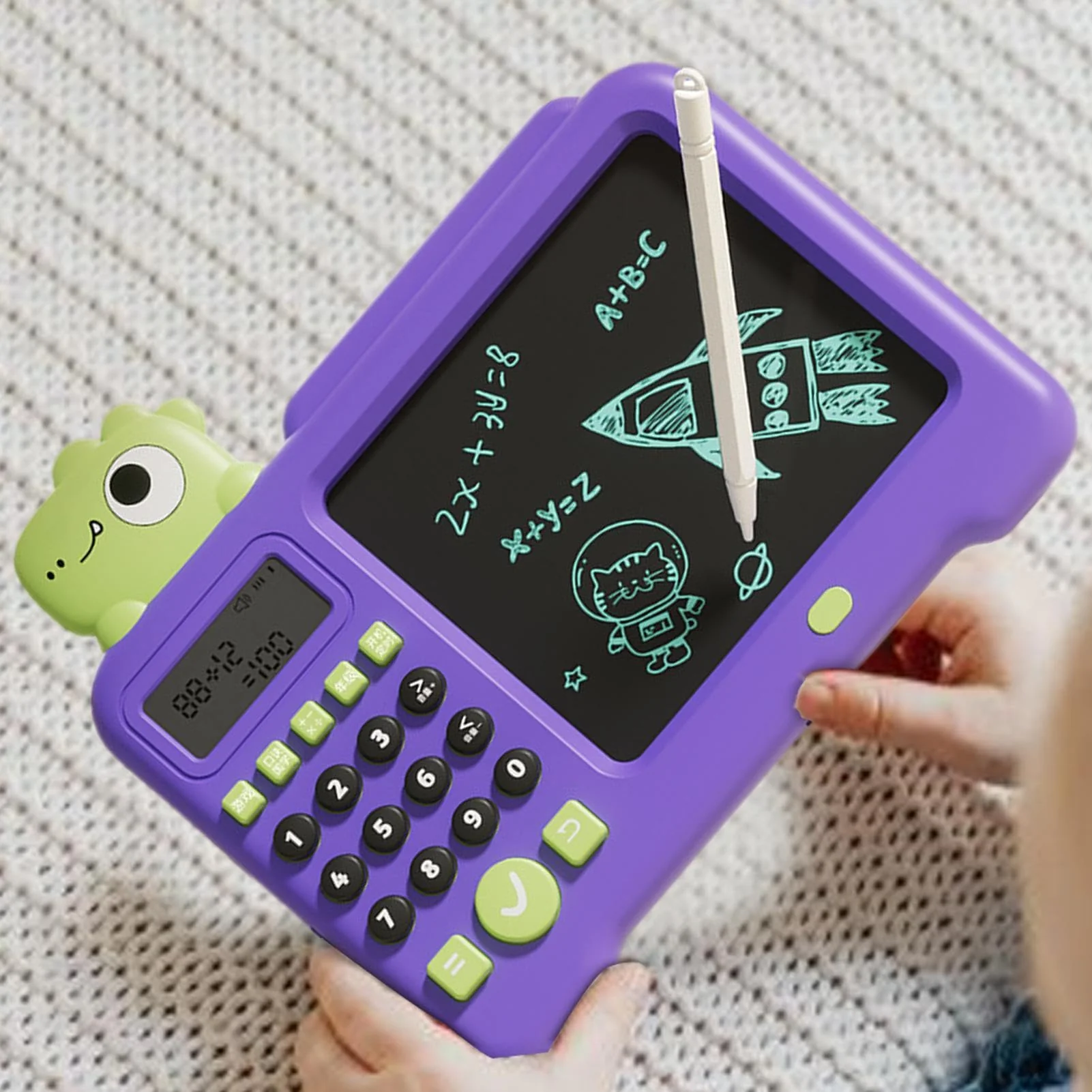 Dreuhuing Handschriftspielzeug für Kinder,Elektrisches Lernspielzeug für Kleinkinder,2-in-1 elektrisches Spielzeug-Zeichnungs- und Schreibtablett | Löschbares buntes Lernspielzeug National Learning - Image 8
