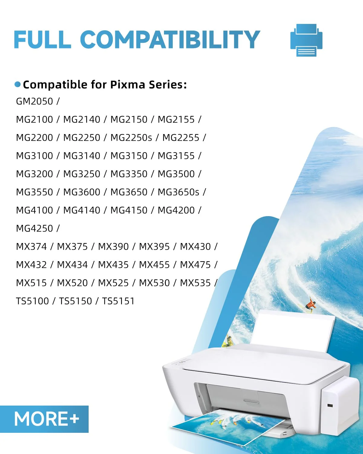 Druckerpatronen 540 541 XL Multipack, PG-540/CL-541 XL Kompatibel für Canon 540 541 Original Drucker-Tintenpatronen, 540 541 Patronen für Pixma TS5150 TS5151 MX475 MG3600 MG3650 MG3650s MG4200 MG4250 - Image 2