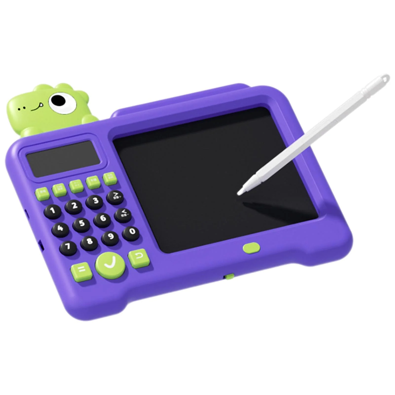Duroecsain Elektrisches Lernspielzeug für Kleinkinder, Lernspielzeug zum Zeichnen | LCD-Zeichen- und Schreibtablett 2-in-1-Elektrospielzeug,National Learning Zeichenblock, Lernspielzeug, löschbares - Image 7