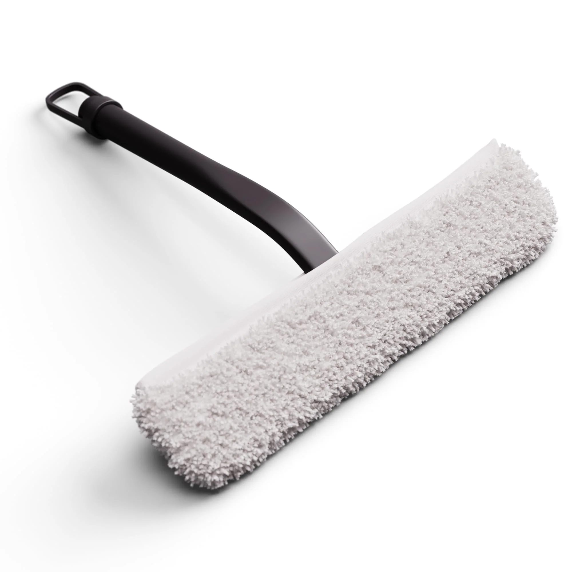 Duschabzieher & Microfaserbezug, 28cm Abzieher Dusche, Hygienischer Abzieher für Badezimmer, Duschwand, Autoscheiben & Fenster, Silikon Badezimmer Zubehör & Fensterabzieher - Image 2