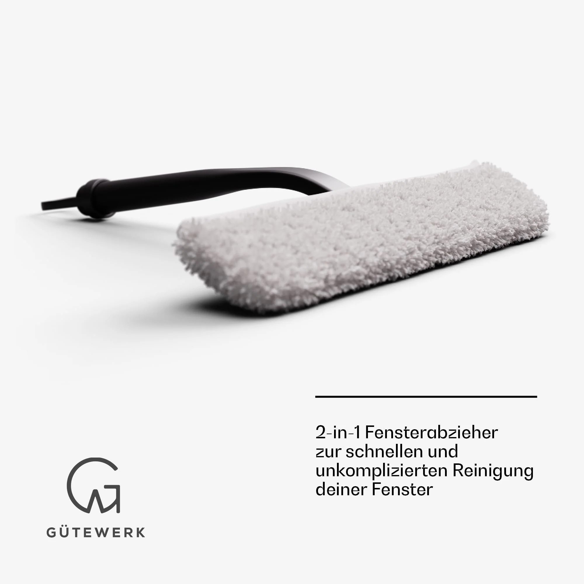 Duschabzieher & Microfaserbezug, 28cm Abzieher Dusche, Hygienischer Abzieher für Badezimmer, Duschwand, Autoscheiben & Fenster, Silikon Badezimmer Zubehör & Fensterabzieher - Image 5