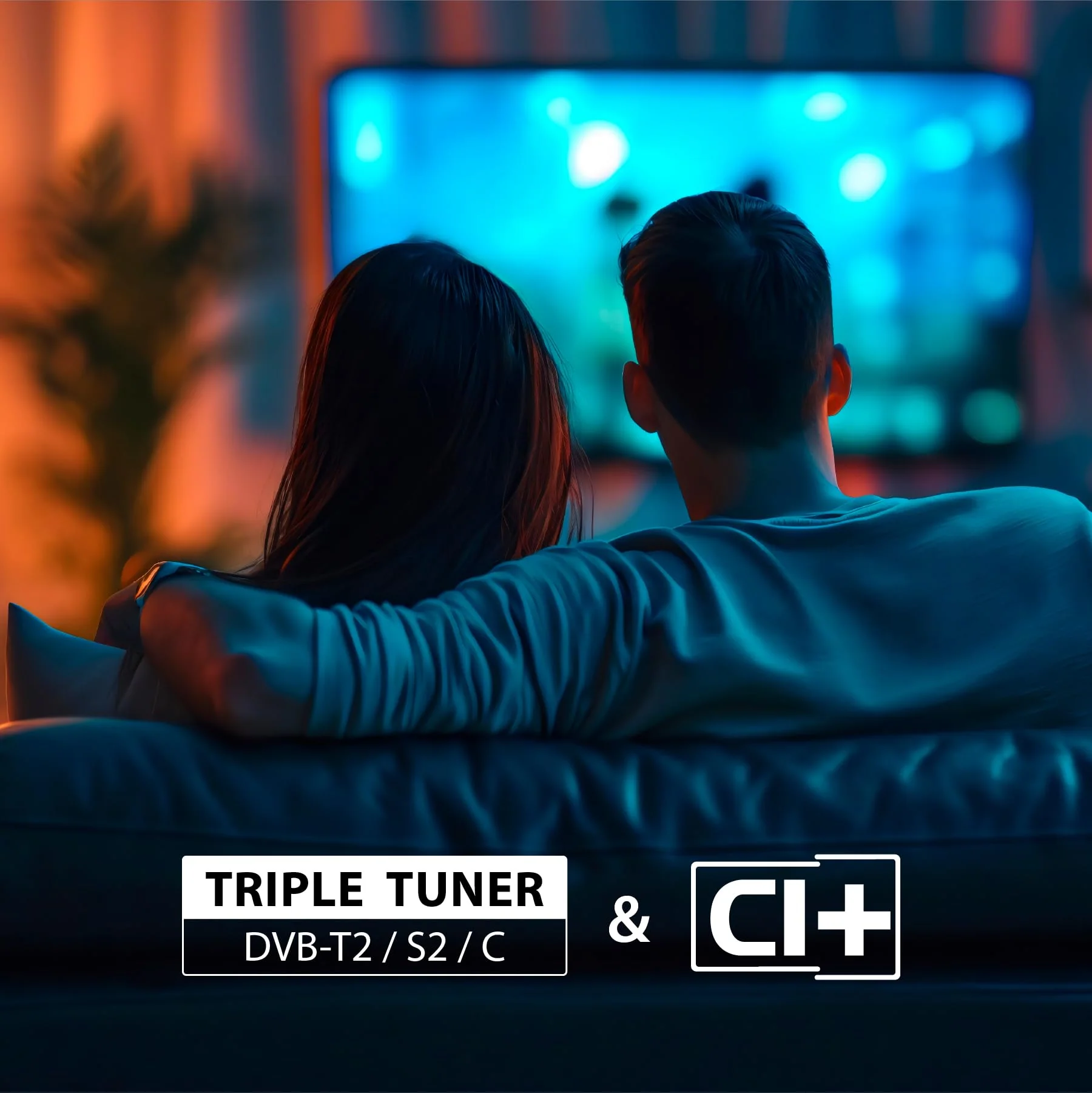 DYON Movie Smart 32 VX-S - 32 Zoll (80 cm) Smart TV mit Soundboost, Triple Tuner (DVB-C/-S2/-T2), App Store, Prime Video, Netflix, YouTube, DAZN, Disney+, Hotelmodus [2026] - Image 5