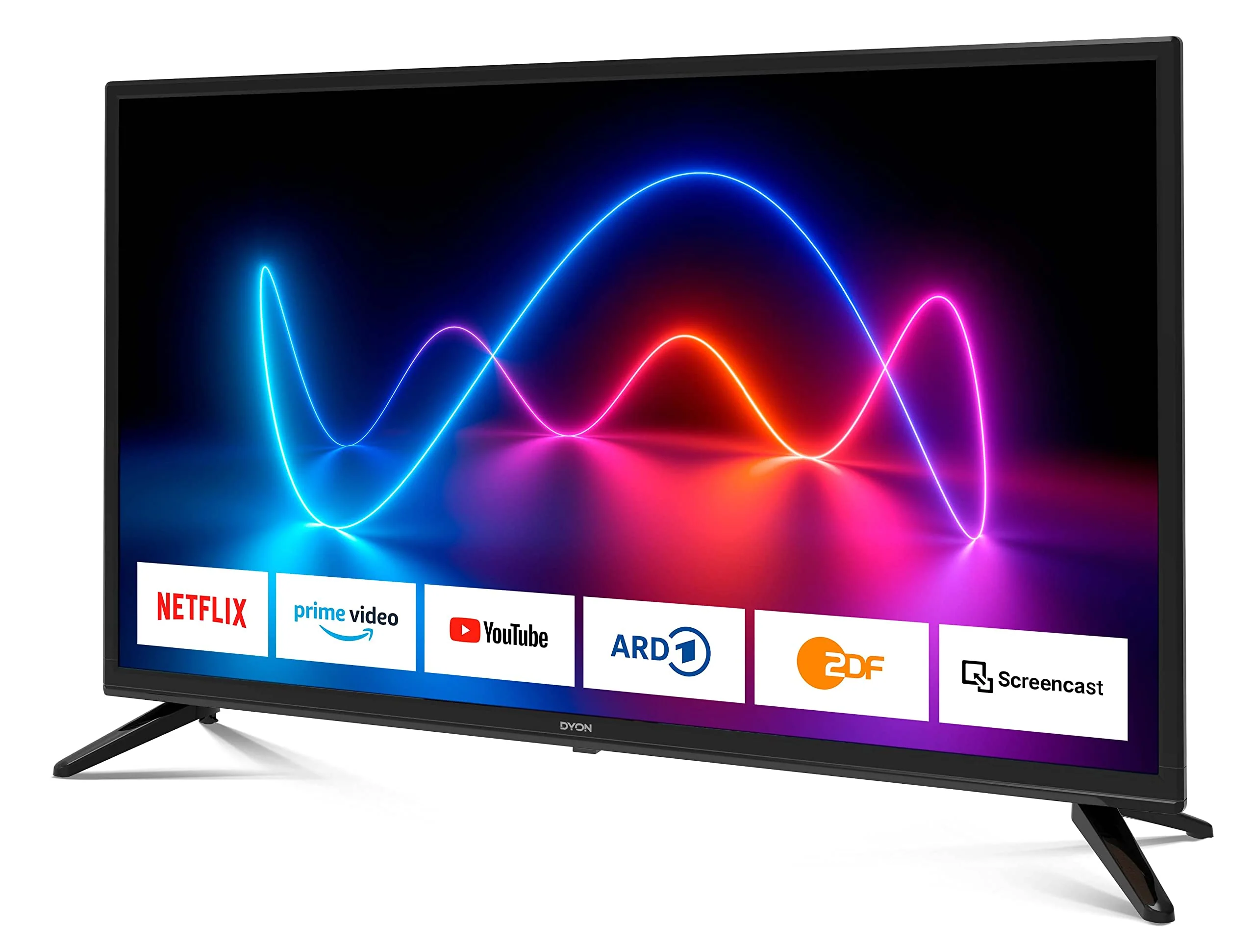 DYON Movie Smart 32 XT 80 cm (32 Zoll) Fernseher (HD Smart TV, HD Triple Tuner (DVB-C/-S2/-T2), Prime Video, Netflix & HbbTV) - Image 7