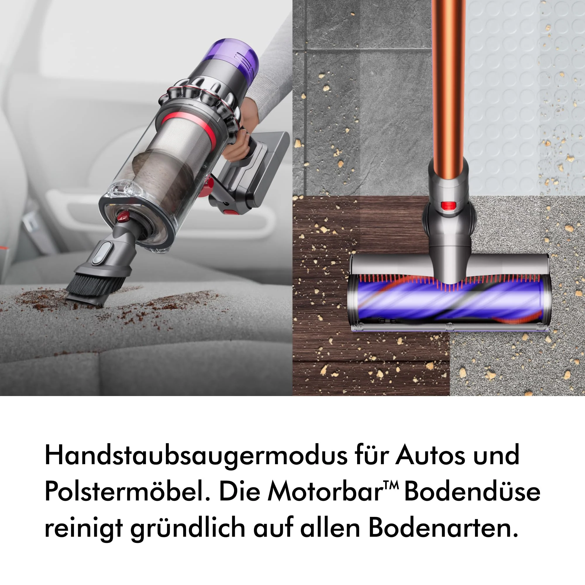 Dyson Cyclone V10 Absolute kabelloser Staubsauger (Nickel/Kupfer) - Image 3