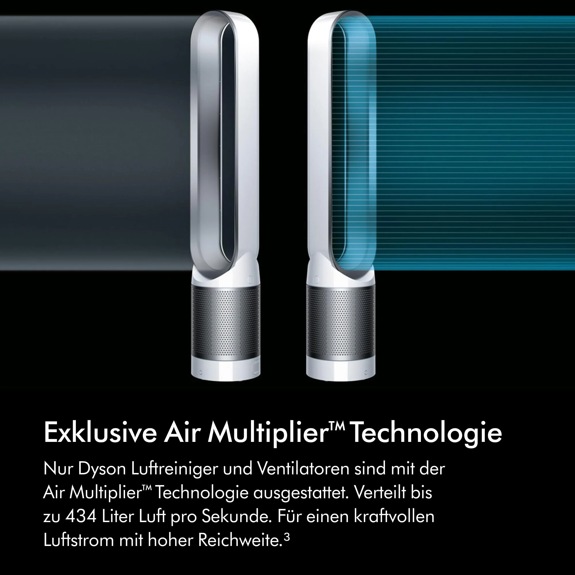 Dyson Pure Cool Luftreiniger TP00 (Weiß/Silber) - Image 3
