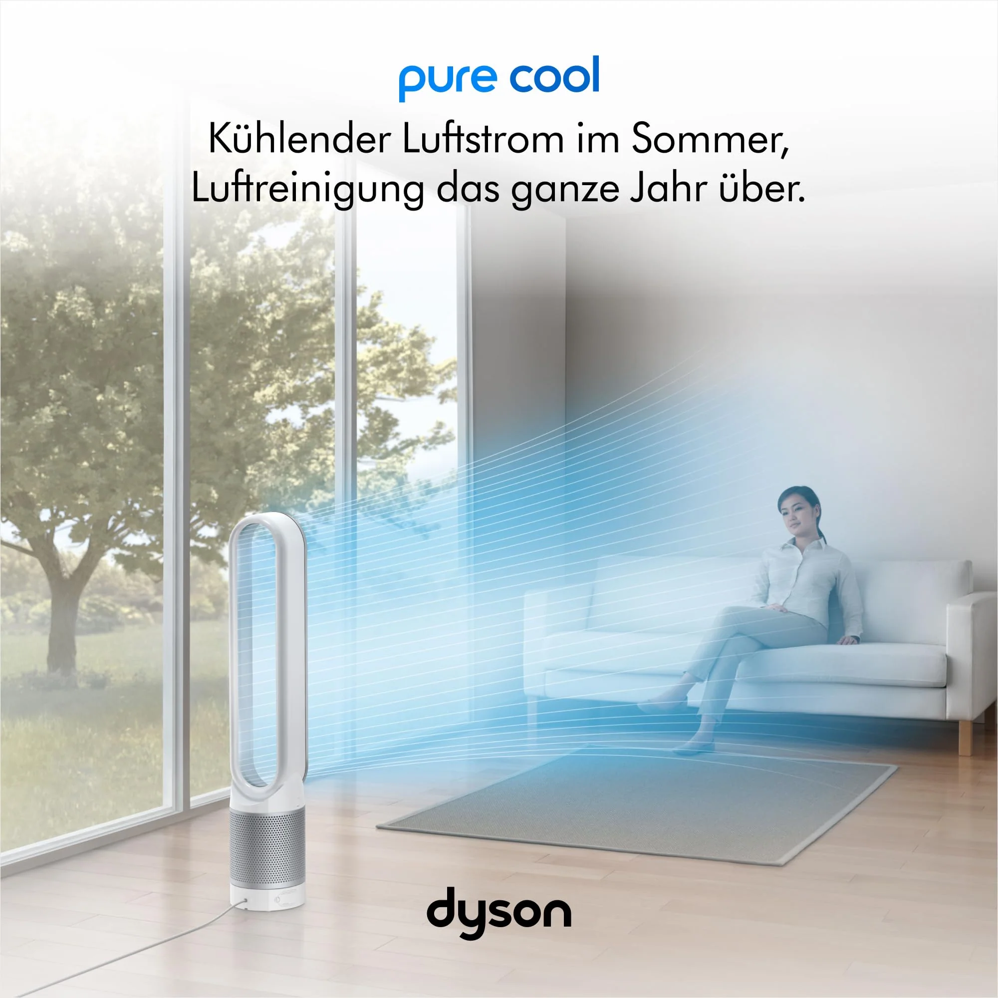 Dyson Pure Cool Luftreiniger TP00 (Weiß/Silber) - Image 7