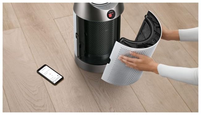 Dyson Purifier Cool PC1 Luftreiniger mit kraftvollem kühlenden Luftstrom (Weiß/Weiß) - Image 3