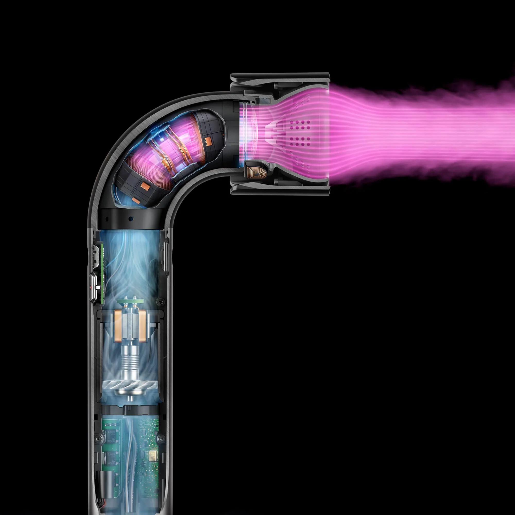 Dyson Supersonic r™ Haartrockner Straight+Wavy (Ceramic Pink/Roségold) - Image 8