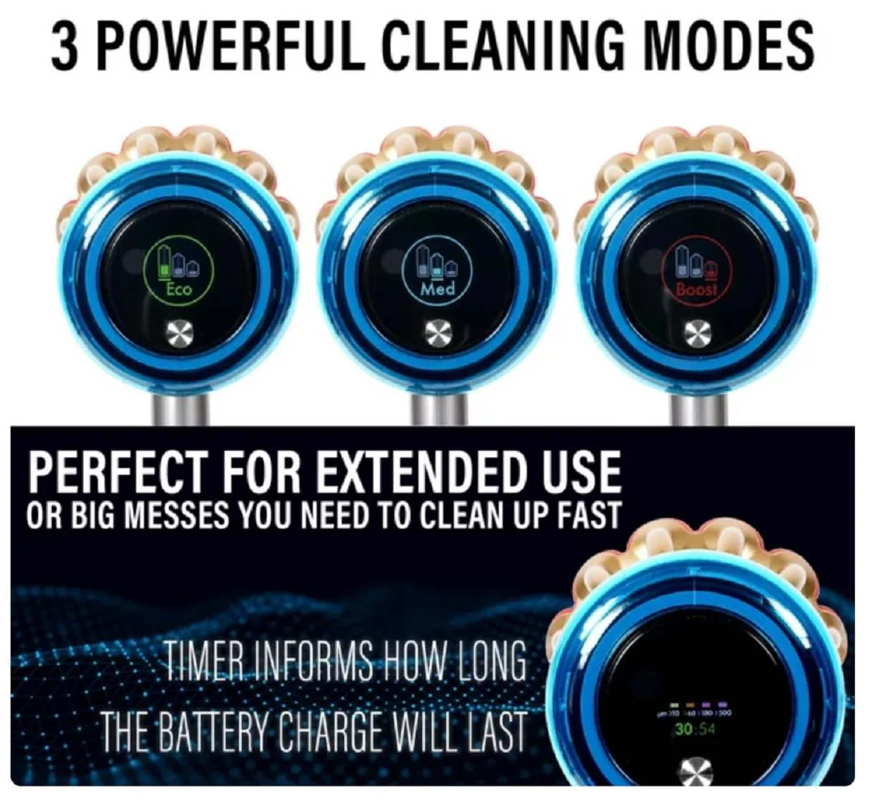 Dyson V15 Detect Absolute, Akkustaubsauger, Silber - Image 12