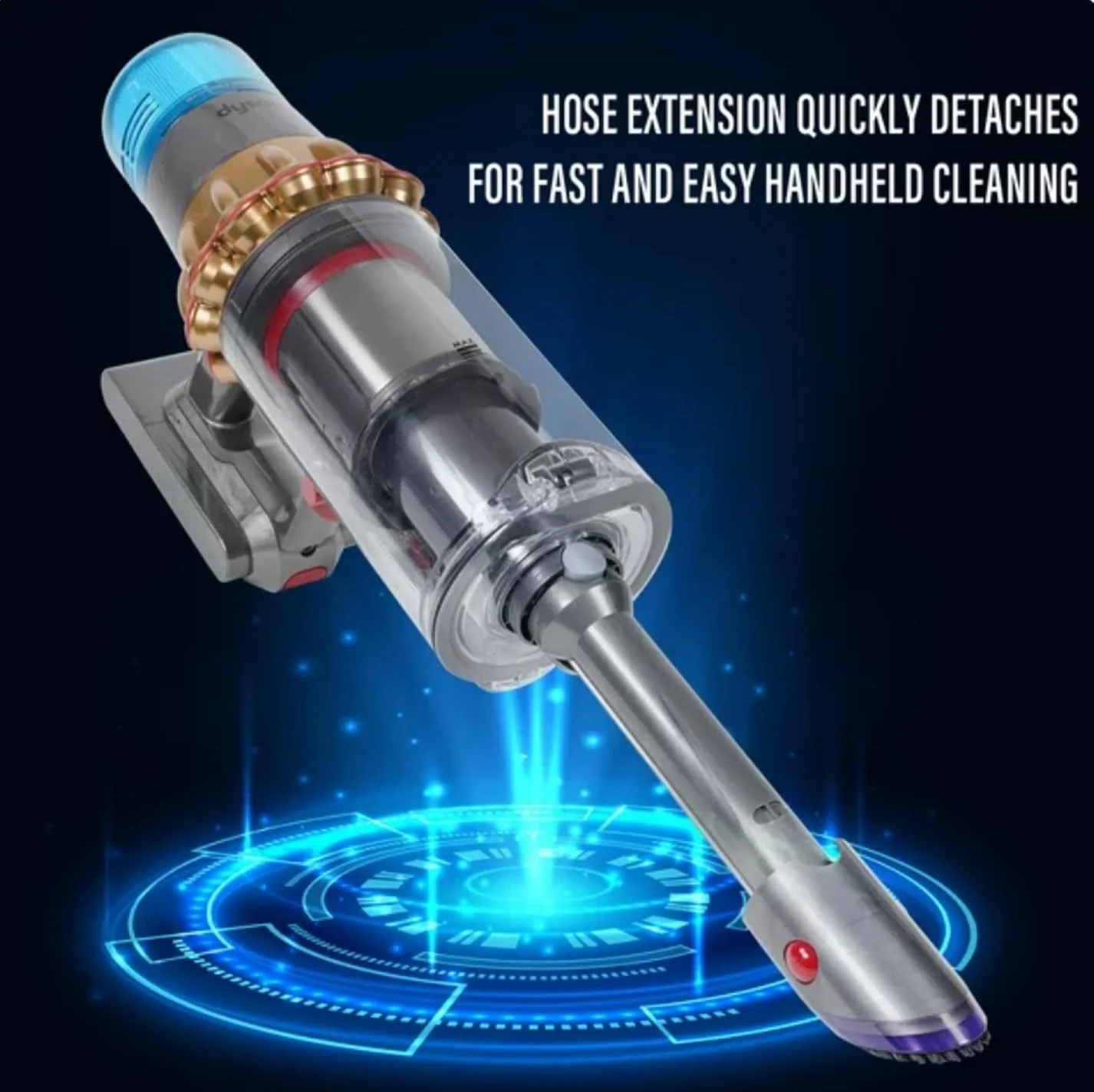 Dyson V15 Detect Absolute, Akkustaubsauger, Silber - Image 9