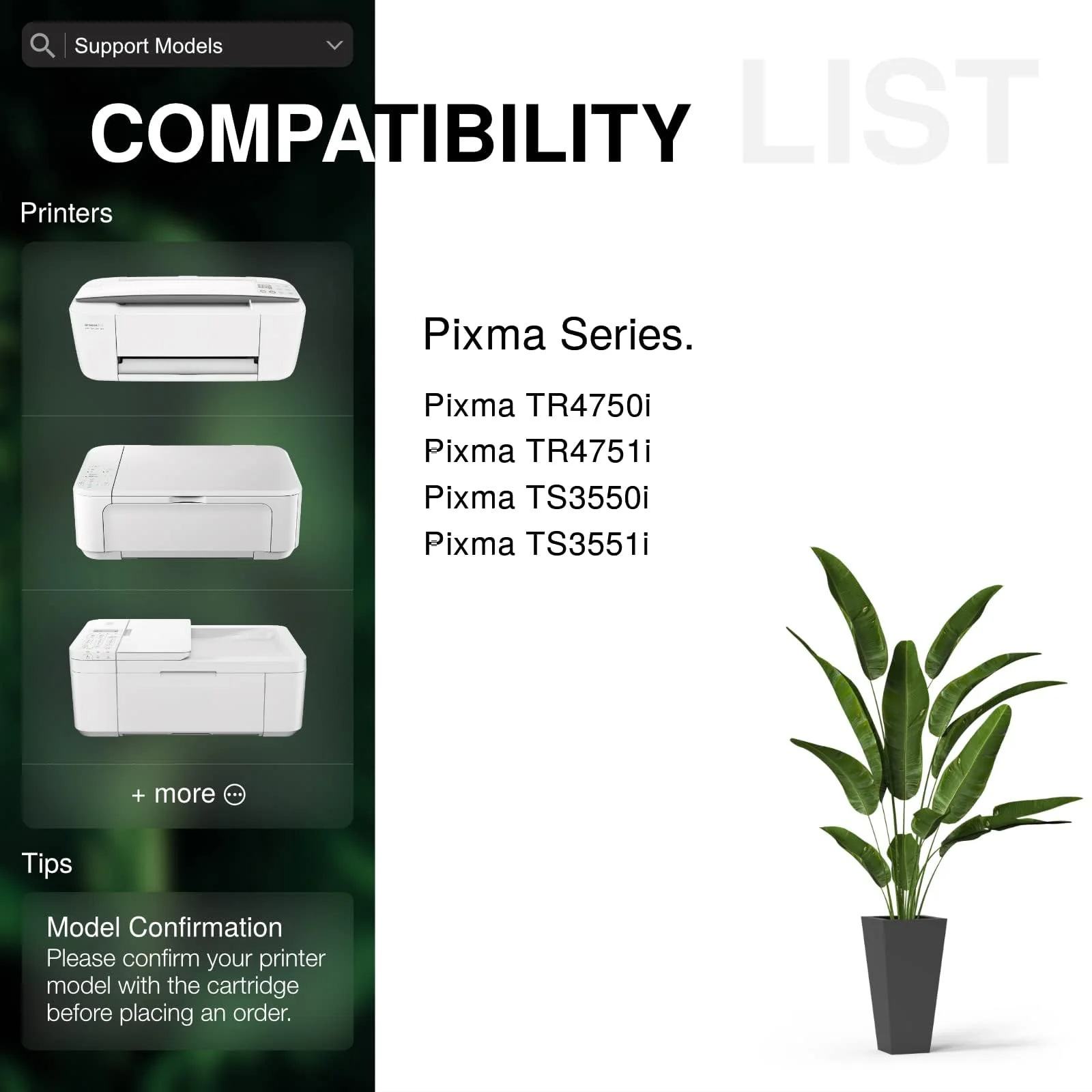 Economink PG-575XL CL-576XL Wiederaufbereitet Tintenpatrone als Ersatz für Canon 575 XL 576 XL für PIXMA TS3550i TS3551i TR4750i TR4751i Drucker (1 Schwarz,1 Farbe) Multipack - Image 2