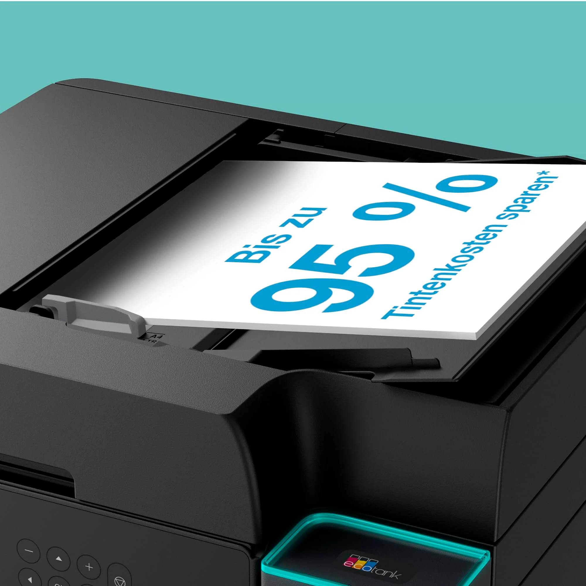 EcoTank ET-3950 A4-Multifunktionsdrucker mit Wi-Fi & AirPrint Tintentank, automatischem Dokumenteneinzug, beidseitigem Druck, Scannen & Kopieren, bis zu 3 Jahre Tinte im Lieferumfang enthalten - Image 6