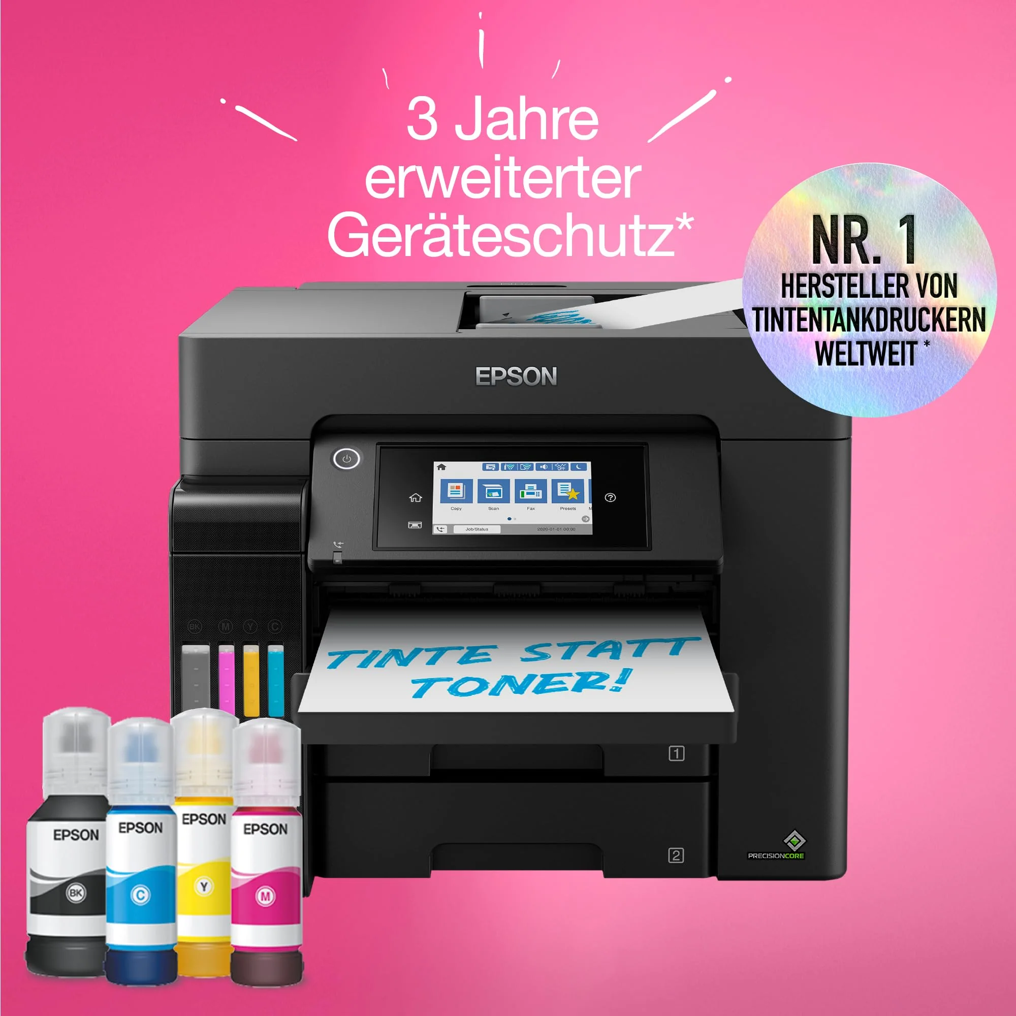 EcoTank ET-5855 DIN-A4-Multifunktions-Wi-Fi-Tintentankdrucker mit Fax - Image 10