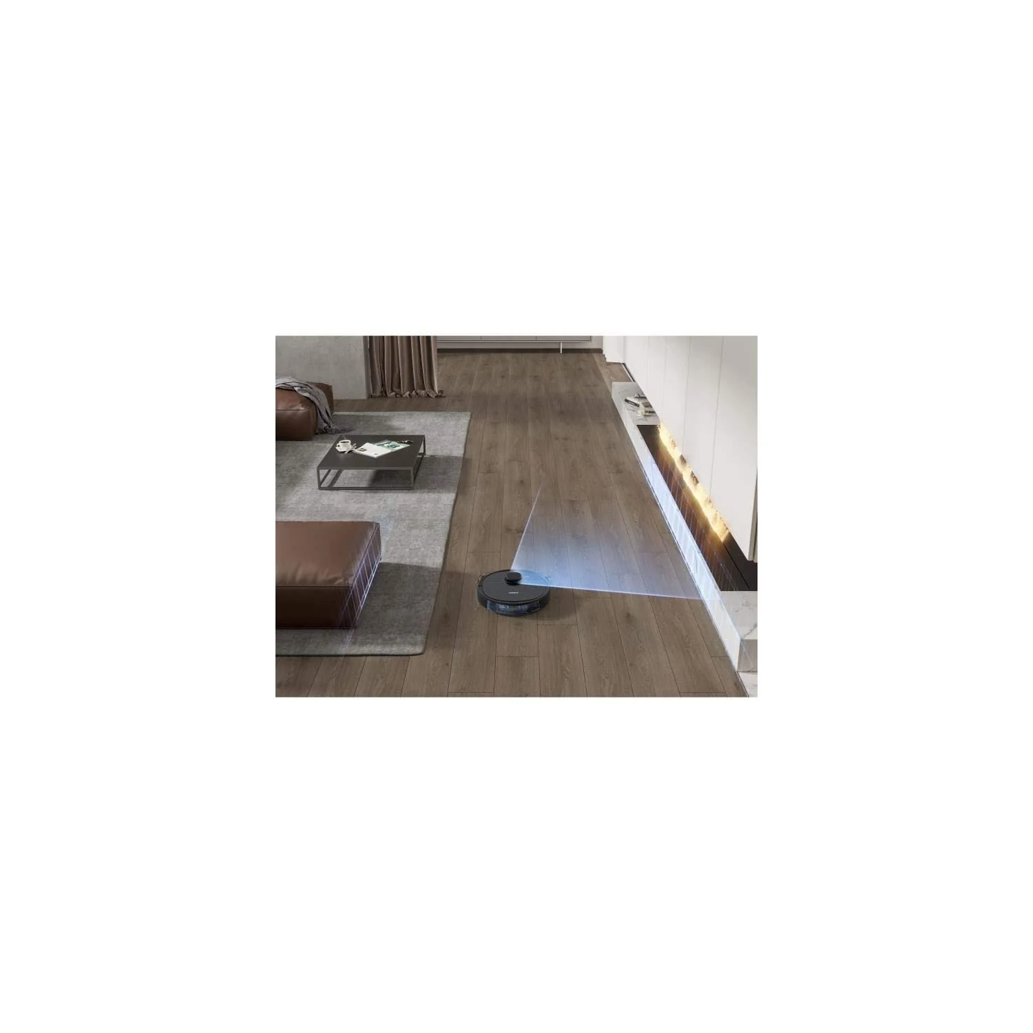 ECOVACS DEEBOT OZMO 950 - Saug- & Wischroboter - 2-in-1 Staubsauger-Roboter mit Wischfunktion & intelligenter Navigation - Google Home, Alexa- & App-Steuerung, Teppich